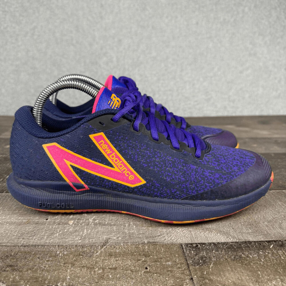 New Balance Women's FuelCell 996v4 Tennis Shoes Black and Deep Violet Size 8.5